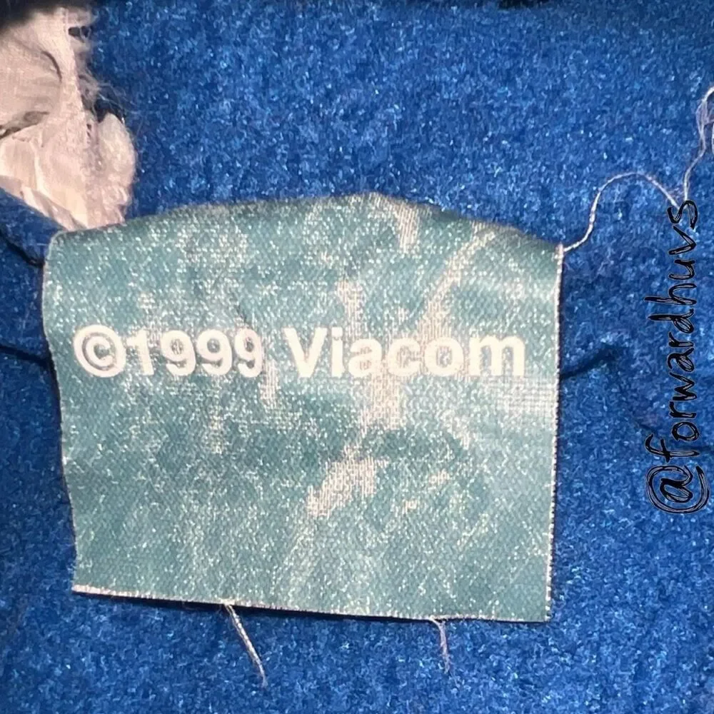 1999 Vintage Blue’s Clues Youth Fleece Hat – Viacom Licensed – Cold Weather